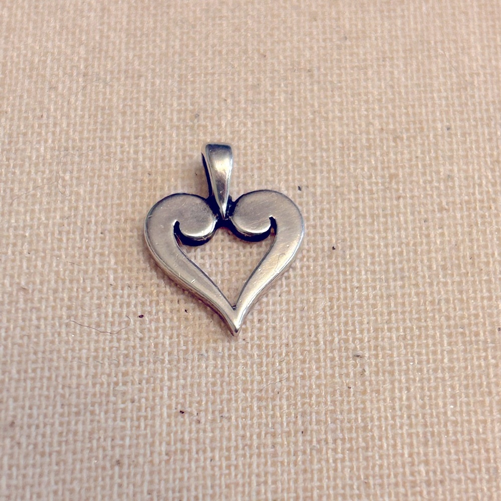James Avery heart pendant